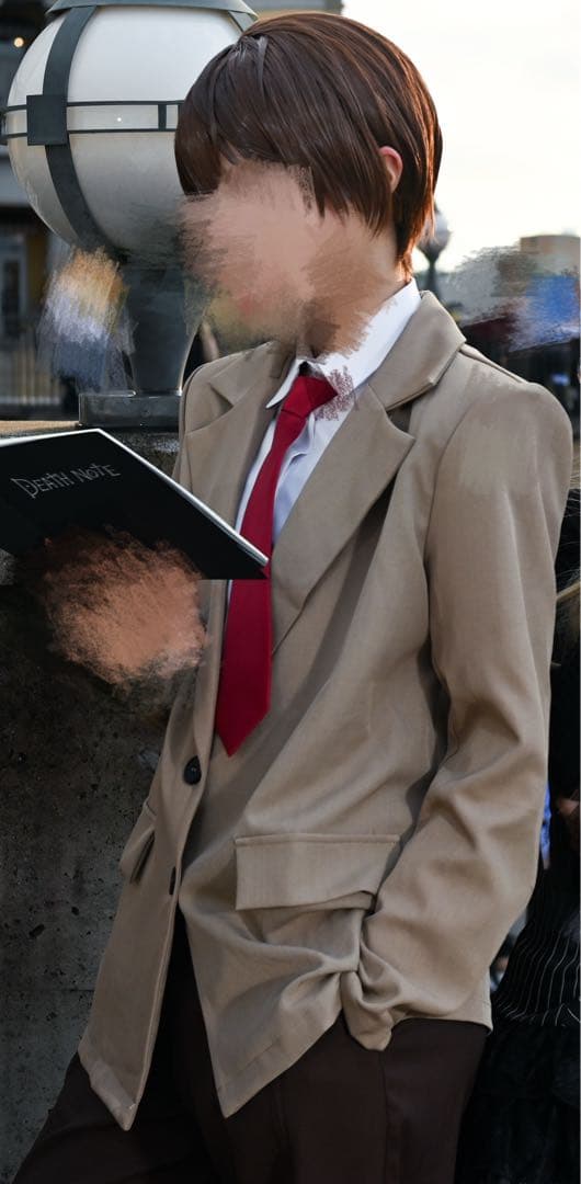 コスプレ 夜神月 衣装 ウィッグ