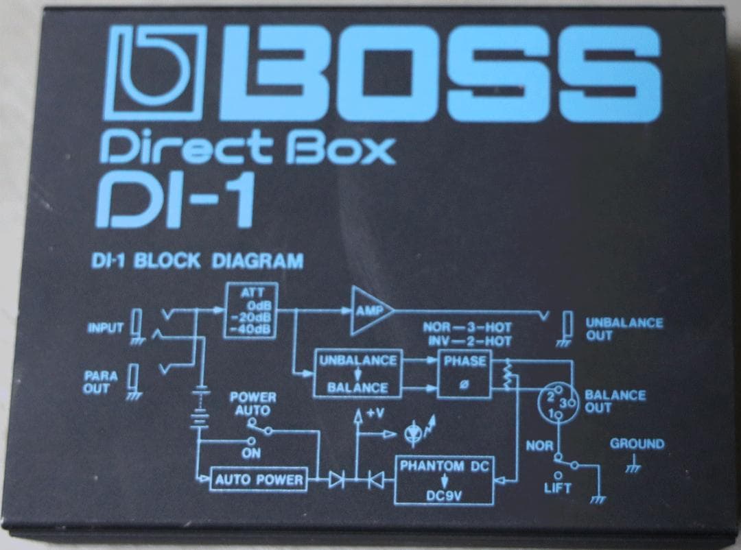 BOSS DI-1 ダイレクトボックス 日本製