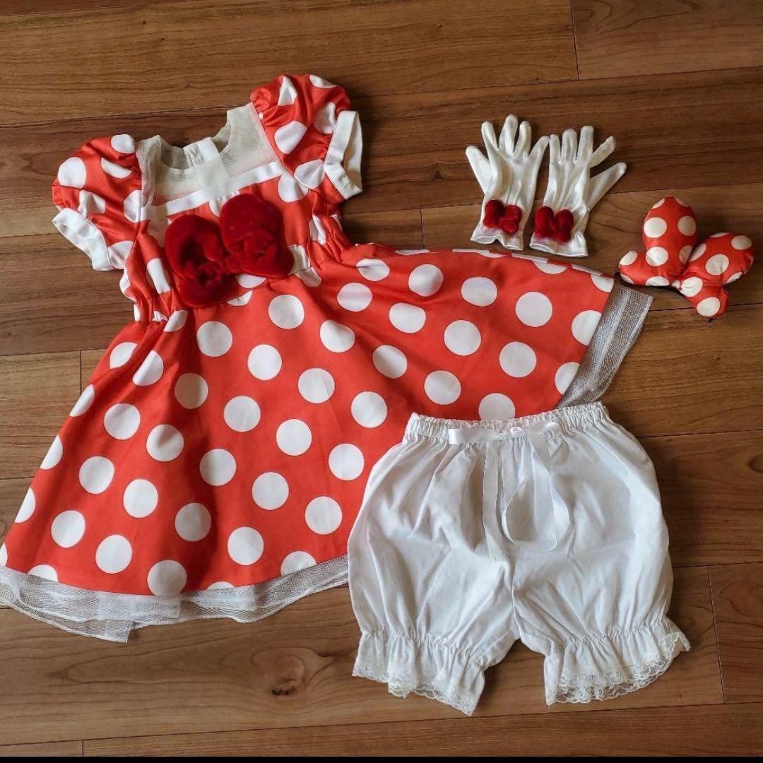 【110】ビビディバビディブティック　ミニーちゃん　ドレス