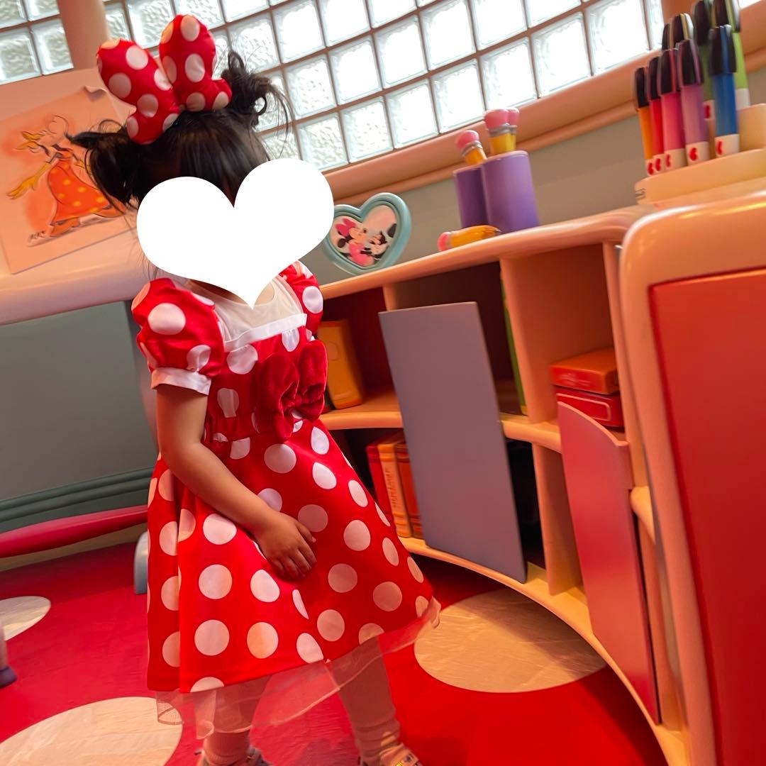 【110】ビビディバビディブティック　ミニーちゃん　ドレス