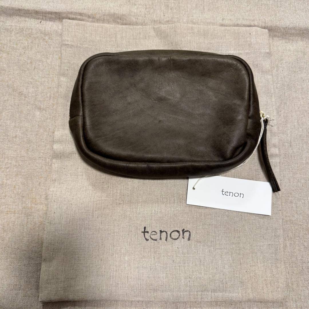 新品 テノン tenon pouch Khaki ポーチ 2025年12月購入
