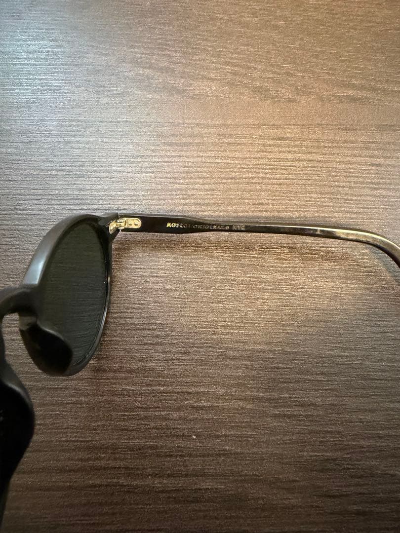 MOSCOT MILTZEN 46 BLACK ミルツェン ブラック サングラス