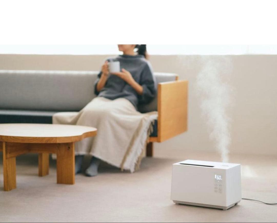 【動作確認のみ】siroca シロカ 加熱超音波式加湿器 SD-5HC151