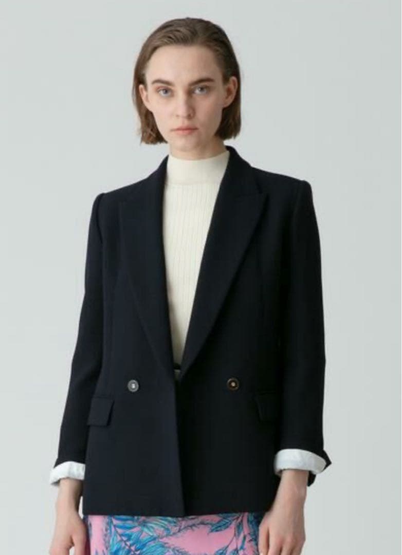 アルアバイル ジャケット　2 マットストレッチ　ネイビー