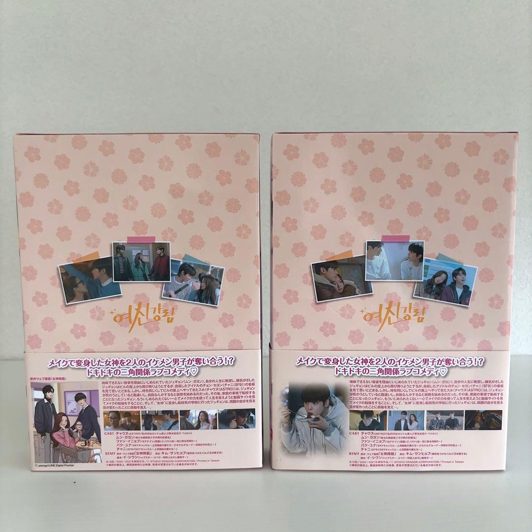 韓国ドラマ『女神降臨』DVD-BOX1&2〈各5枚組〉チャウヌ