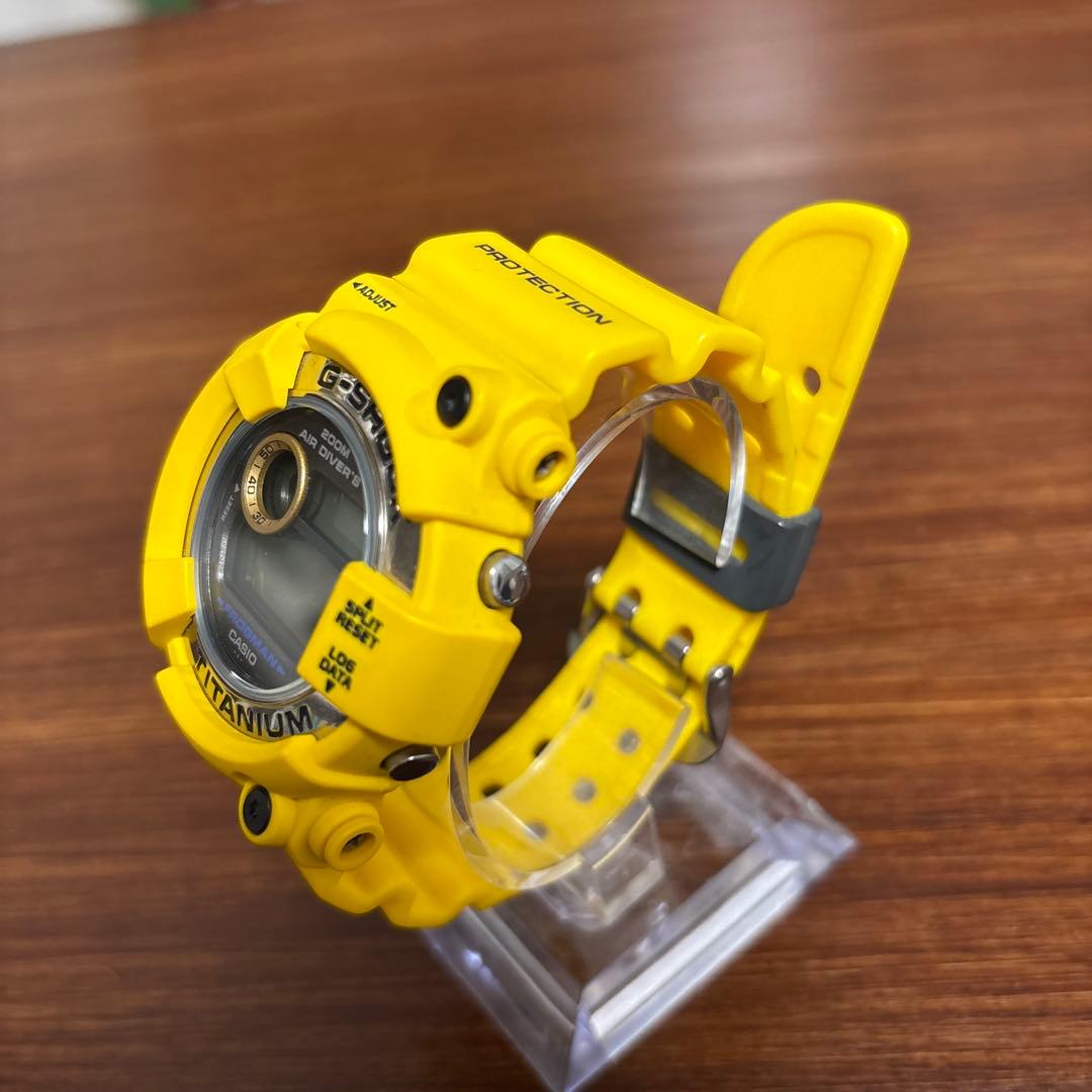 美品　G-SHOCK DW-8200AC-9T フロッグマン　イエロー