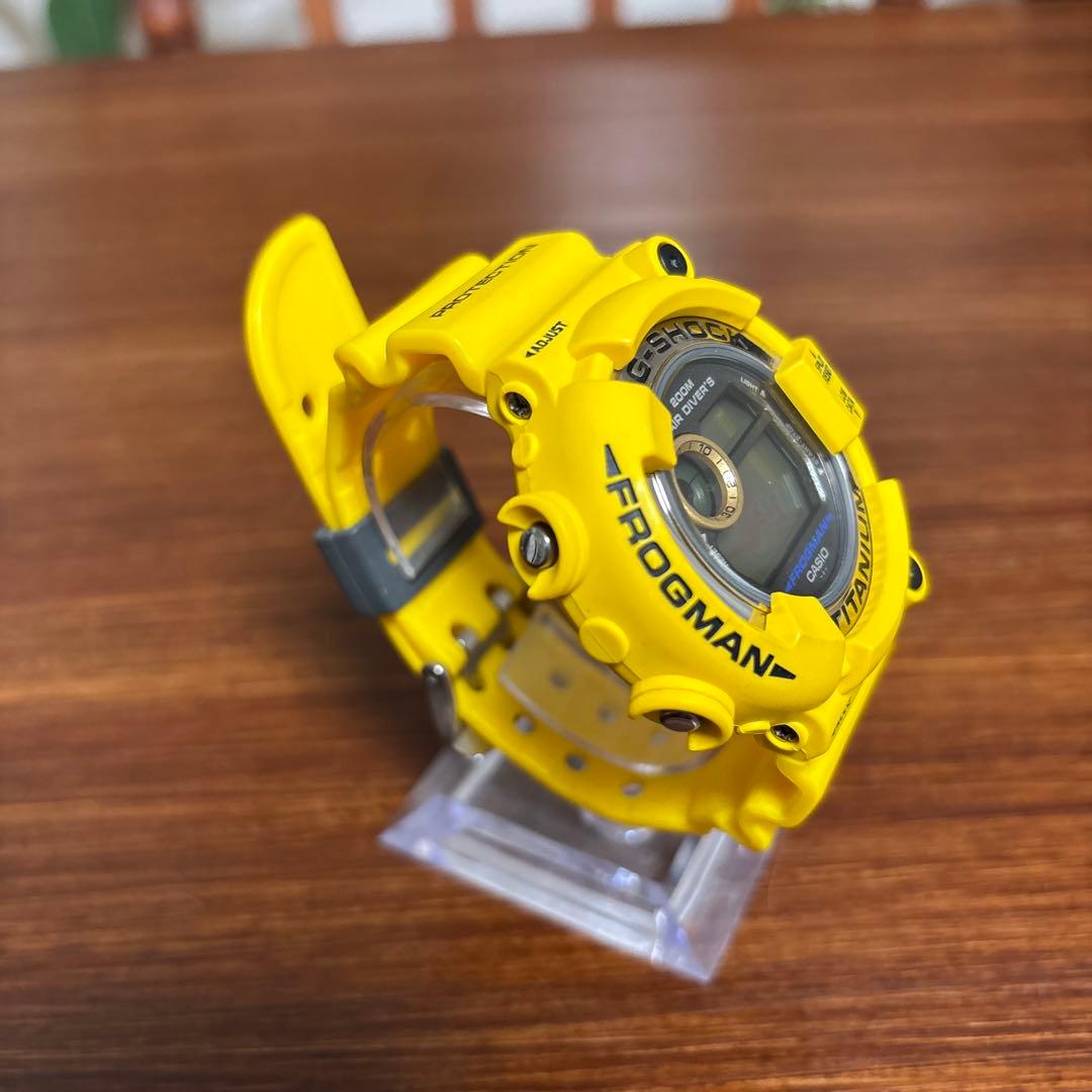 美品　G-SHOCK DW-8200AC-9T フロッグマン　イエロー