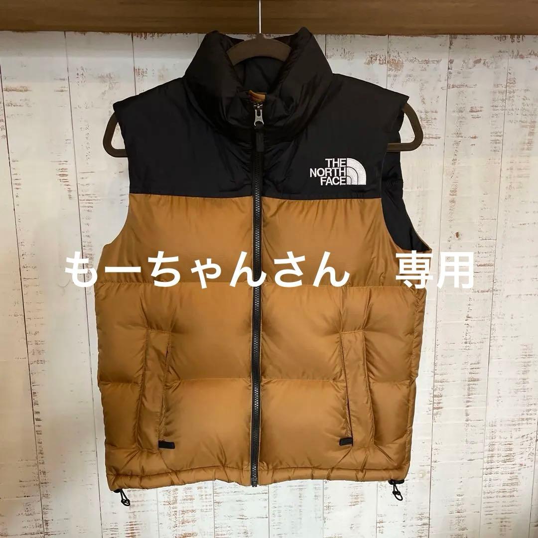 THE NORTH FACE ヌプシ　ダウンベスト S ブラウン/ブラック