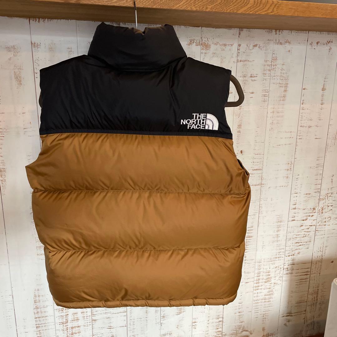 THE NORTH FACE ヌプシ　ダウンベスト S ブラウン/ブラック