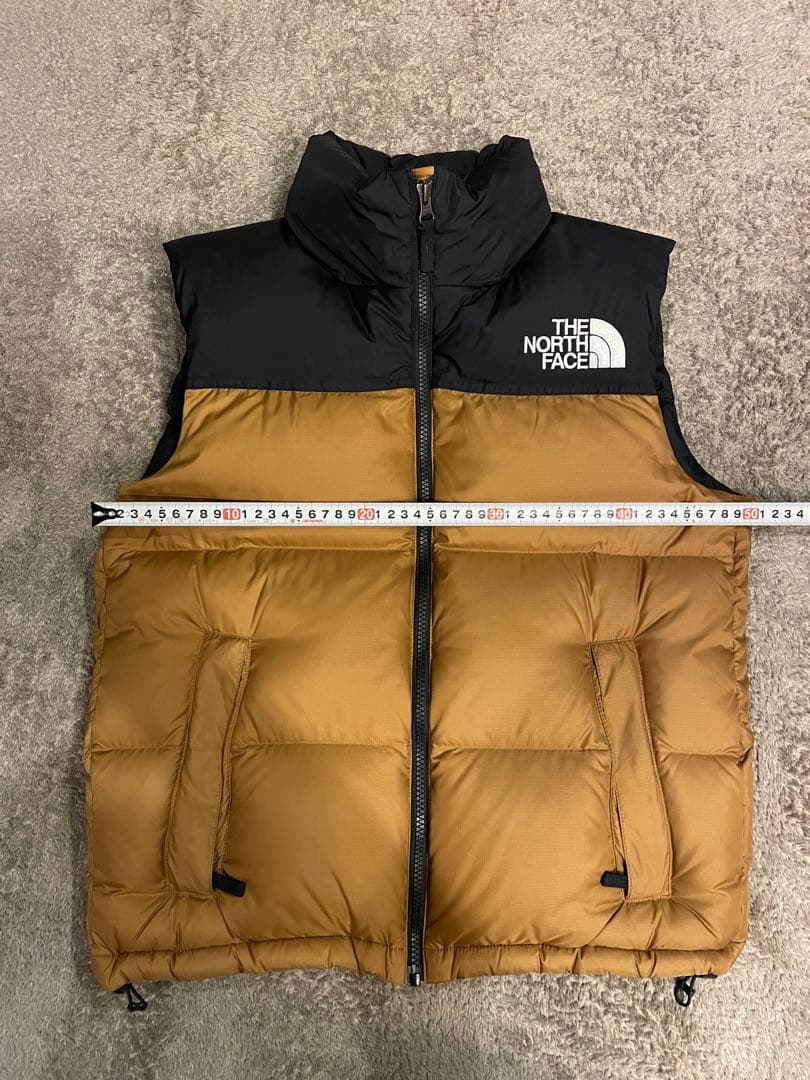 THE NORTH FACE ヌプシ　ダウンベスト S ブラウン/ブラック