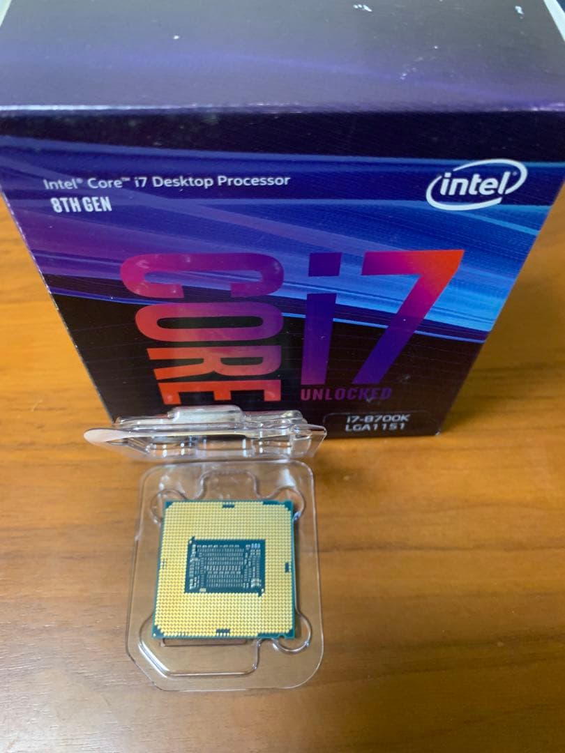 Intel Core i7-8700K CPU 第8世代