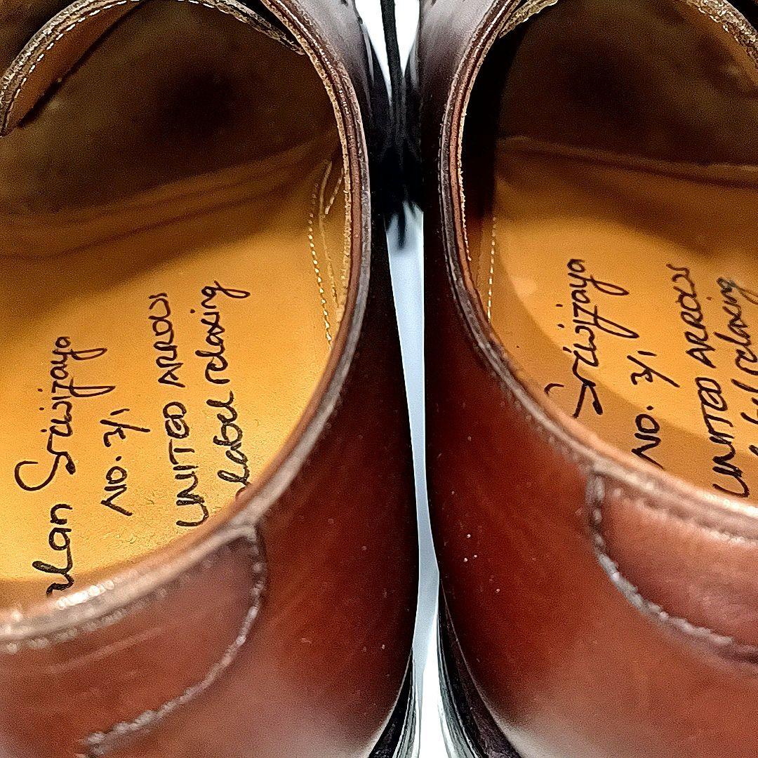 美品★ジャランスリワヤ　EDWARD　エドワード　レザー　プレーントゥ　ブラウン