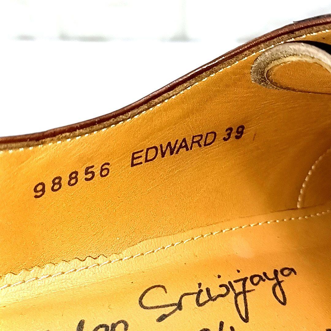 美品★ジャランスリワヤ　EDWARD　エドワード　レザー　プレーントゥ　ブラウン