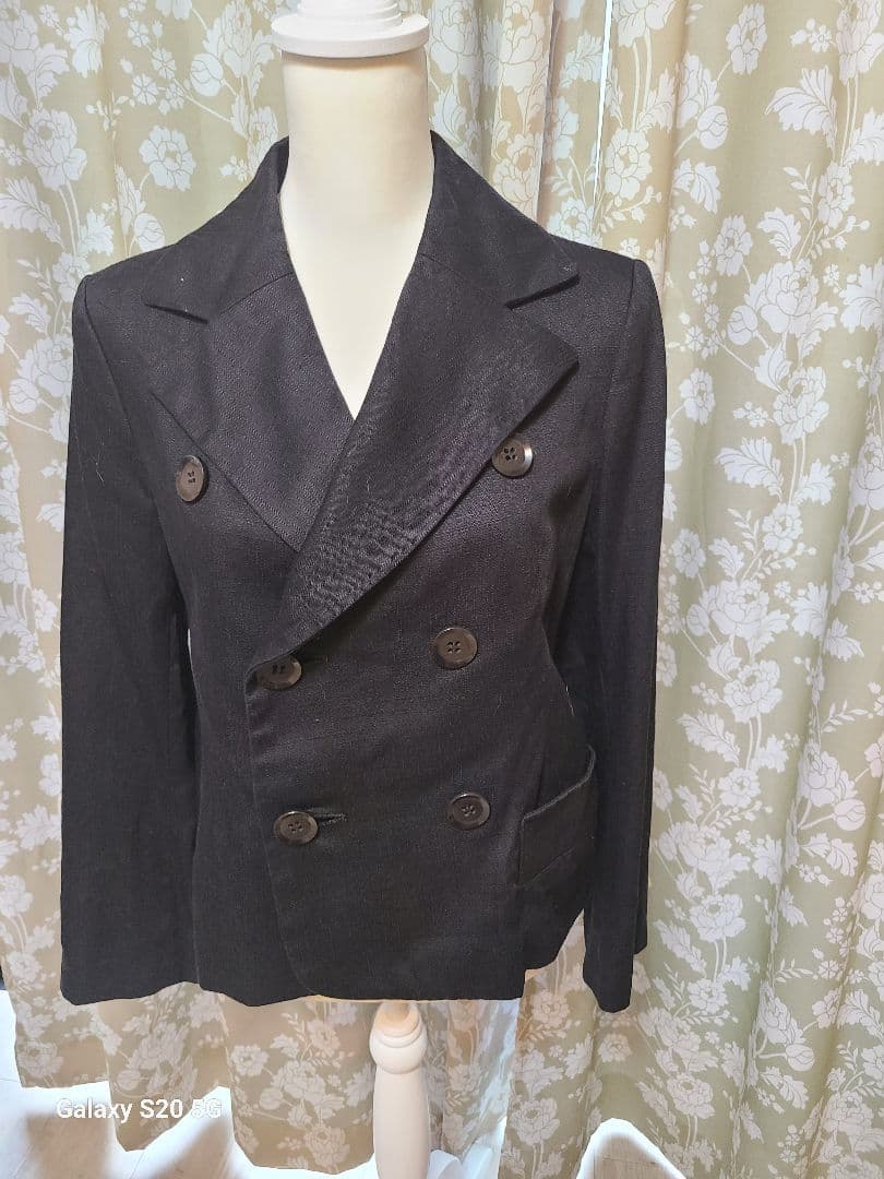 値下ヨウジヤマモト シルク ダブルジャケット 日本製 ヴィンテージ 　size３