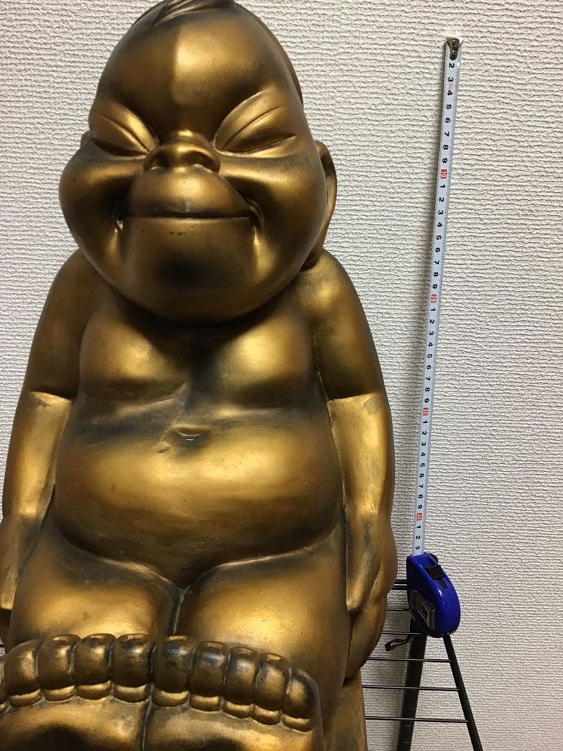 ビリケンさん　座高50cm　重さ？5kg〜10kg位？　店舗のオブジェに最適