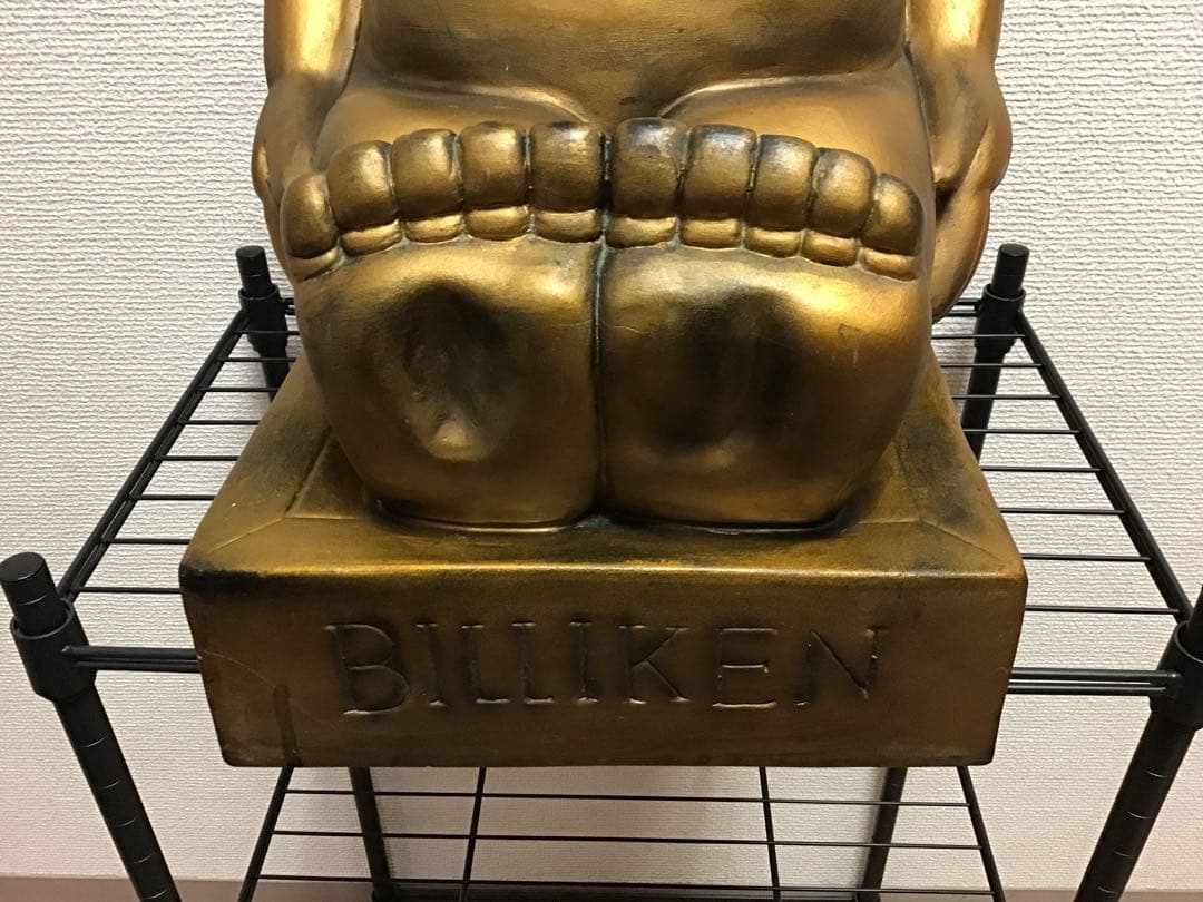 ビリケンさん　座高50cm　重さ？5kg〜10kg位？　店舗のオブジェに最適