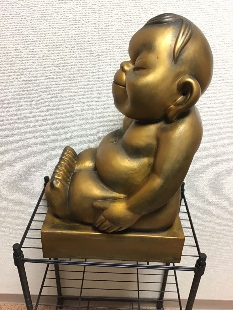 ビリケンさん　座高50cm　重さ？5kg〜10kg位？　店舗のオブジェに最適