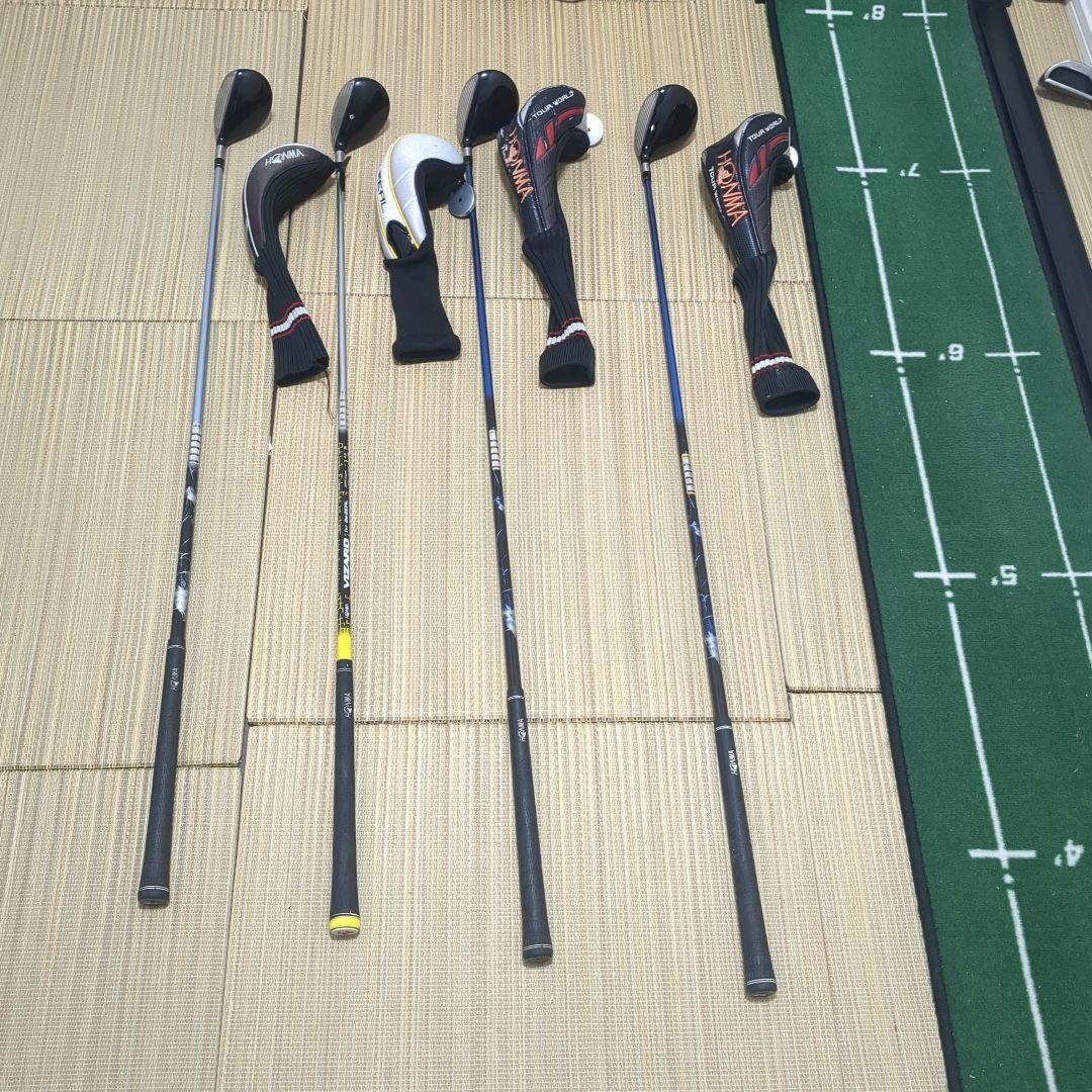 ホンマゴルフウッド4本セット