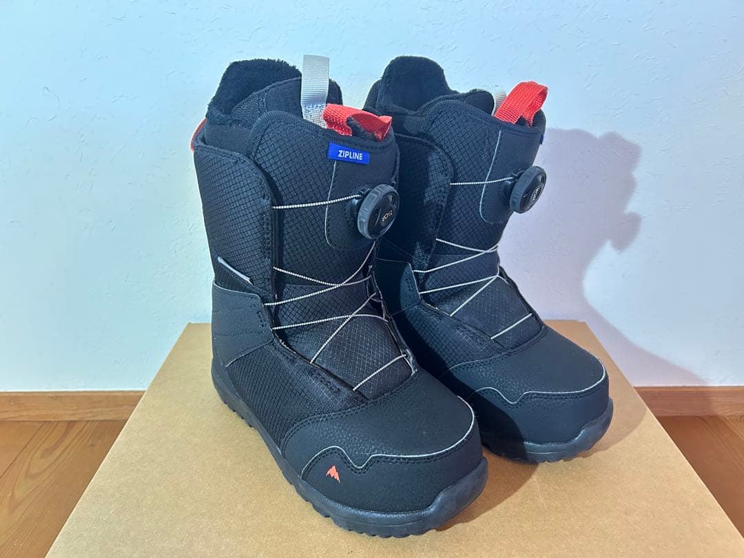 【美品】BURTON Zipline キッズ BOA 6K 24.0cm ブーツ