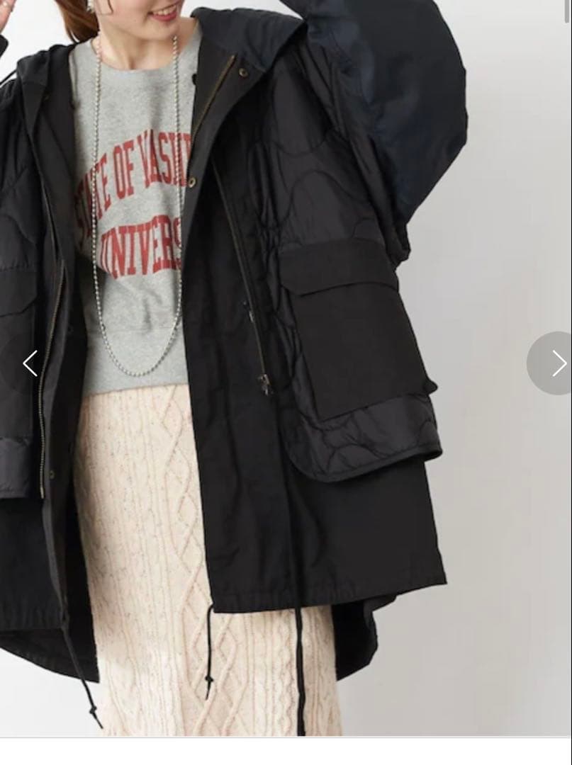 CIAOPANIC TYPY etsintマルチウェイオーバーモッズコート