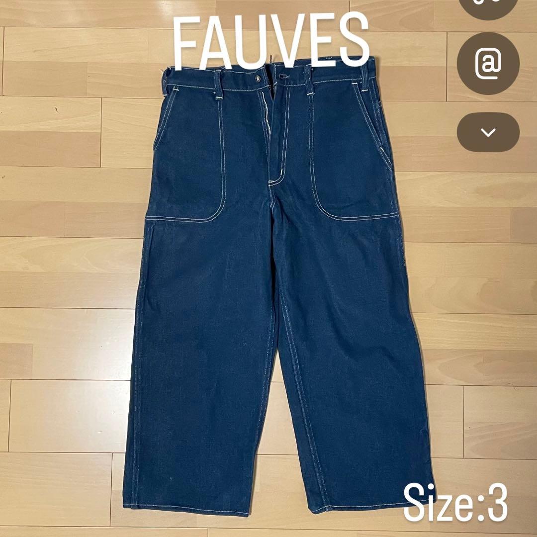 FAUVES デニムパンツ (RANCH II）サイズ3