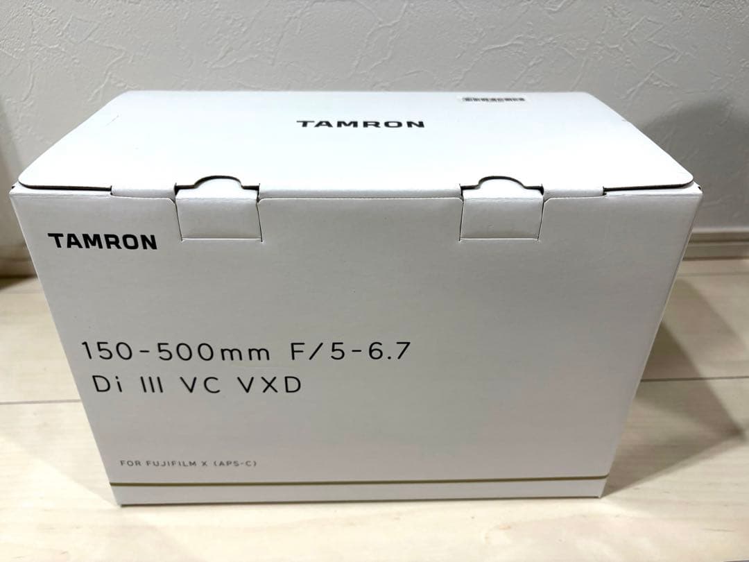 タムロン 150-500mm フジフイルムXマウント用 望遠ズームレンズ