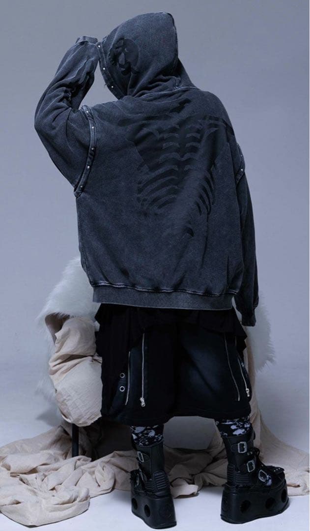 Gamchu【ガムチュ】Sloppy脱臼ギミックパーカー