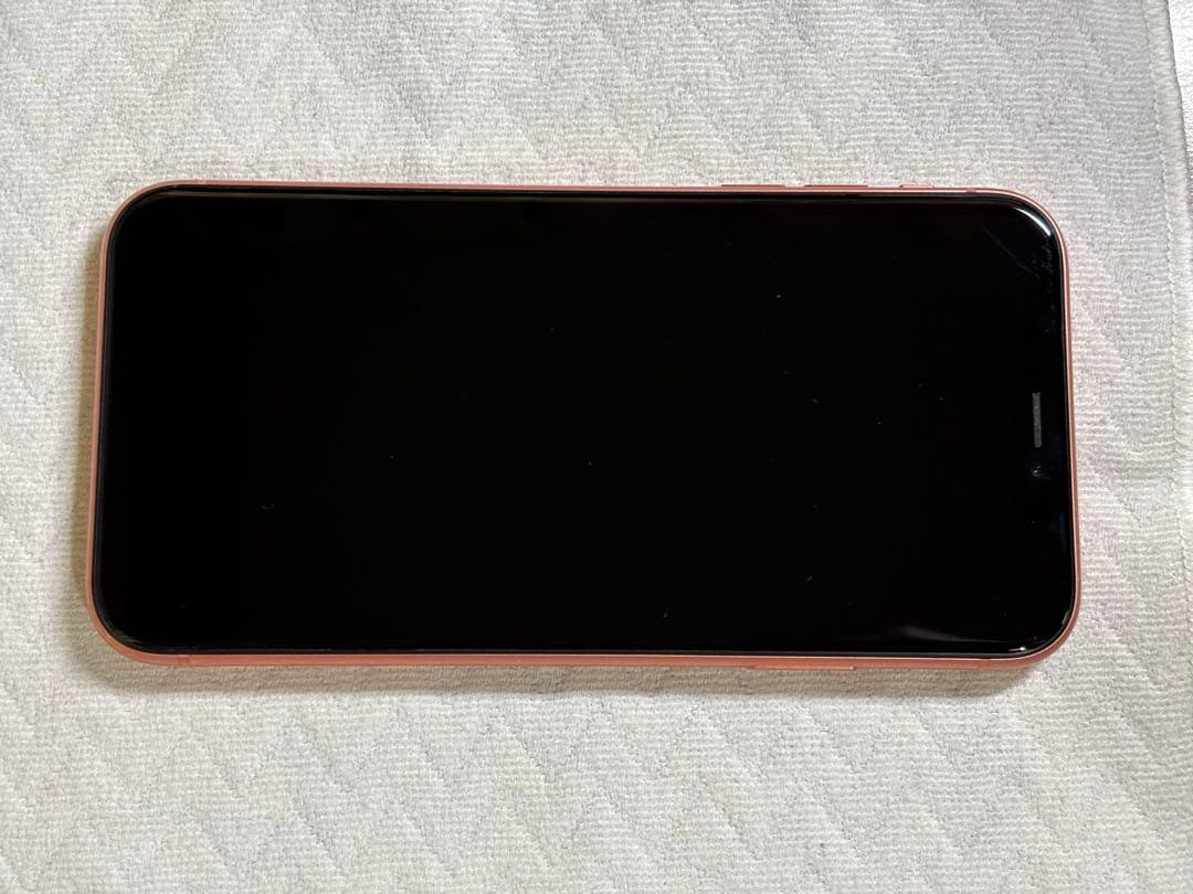 Apple iPhone XR 128GB コーラル SIMフリー スマホ