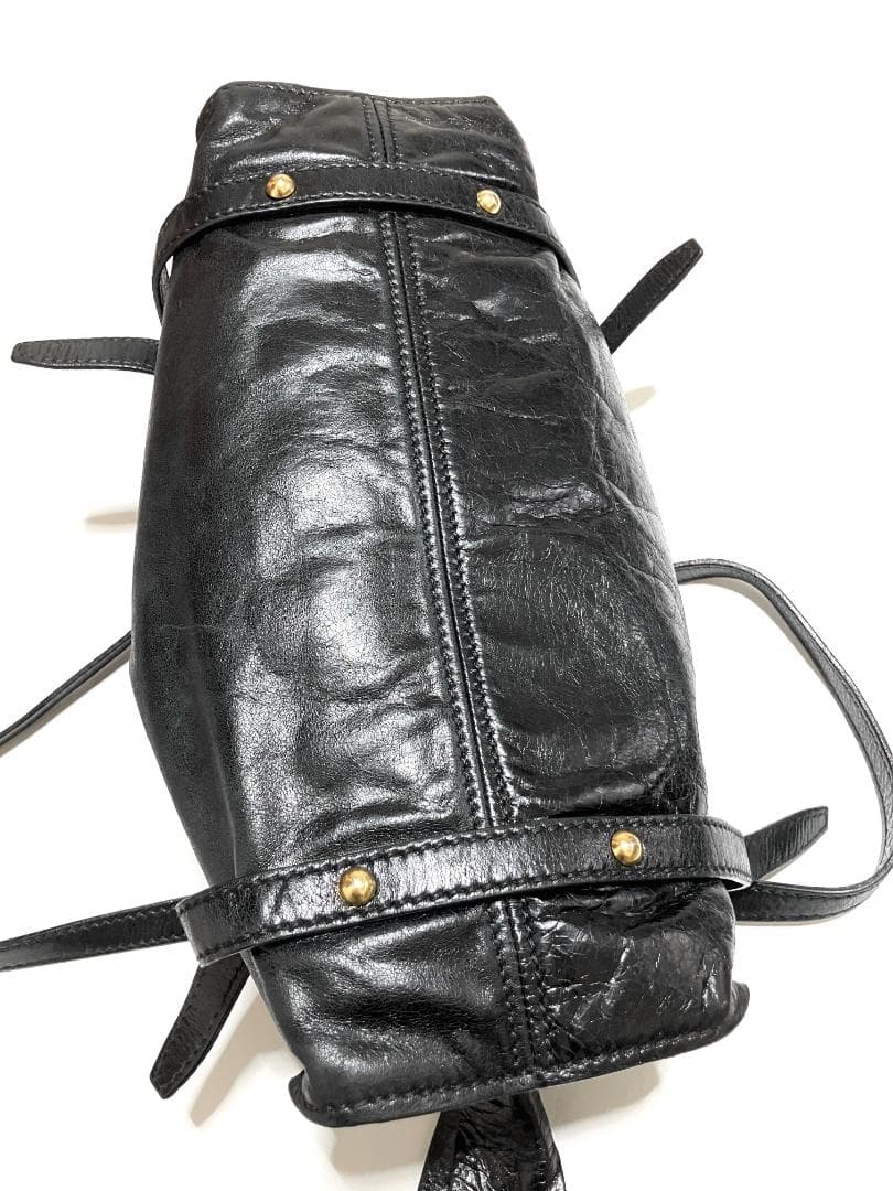 バッグ miu miu VITELLO Ribbon Leather Bag