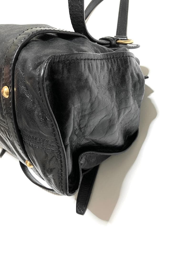 バッグ miu miu VITELLO Ribbon Leather Bag