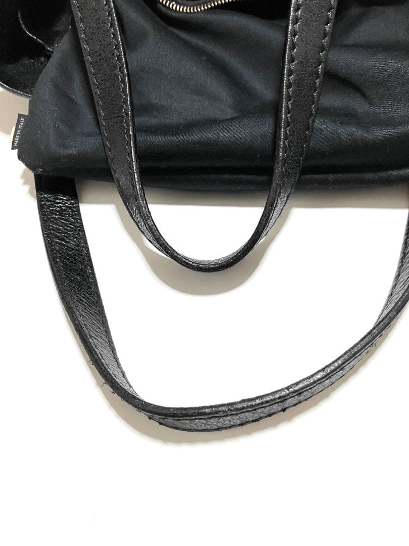 バッグ miu miu VITELLO Ribbon Leather Bag