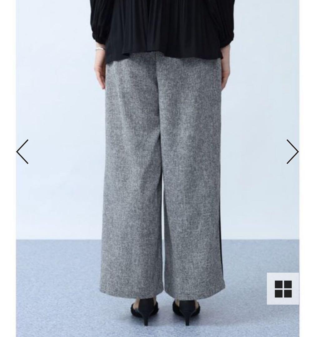 定価17000円◆新品タグ付き◆ヤマダヤ◆サイドラインツイードパンツ