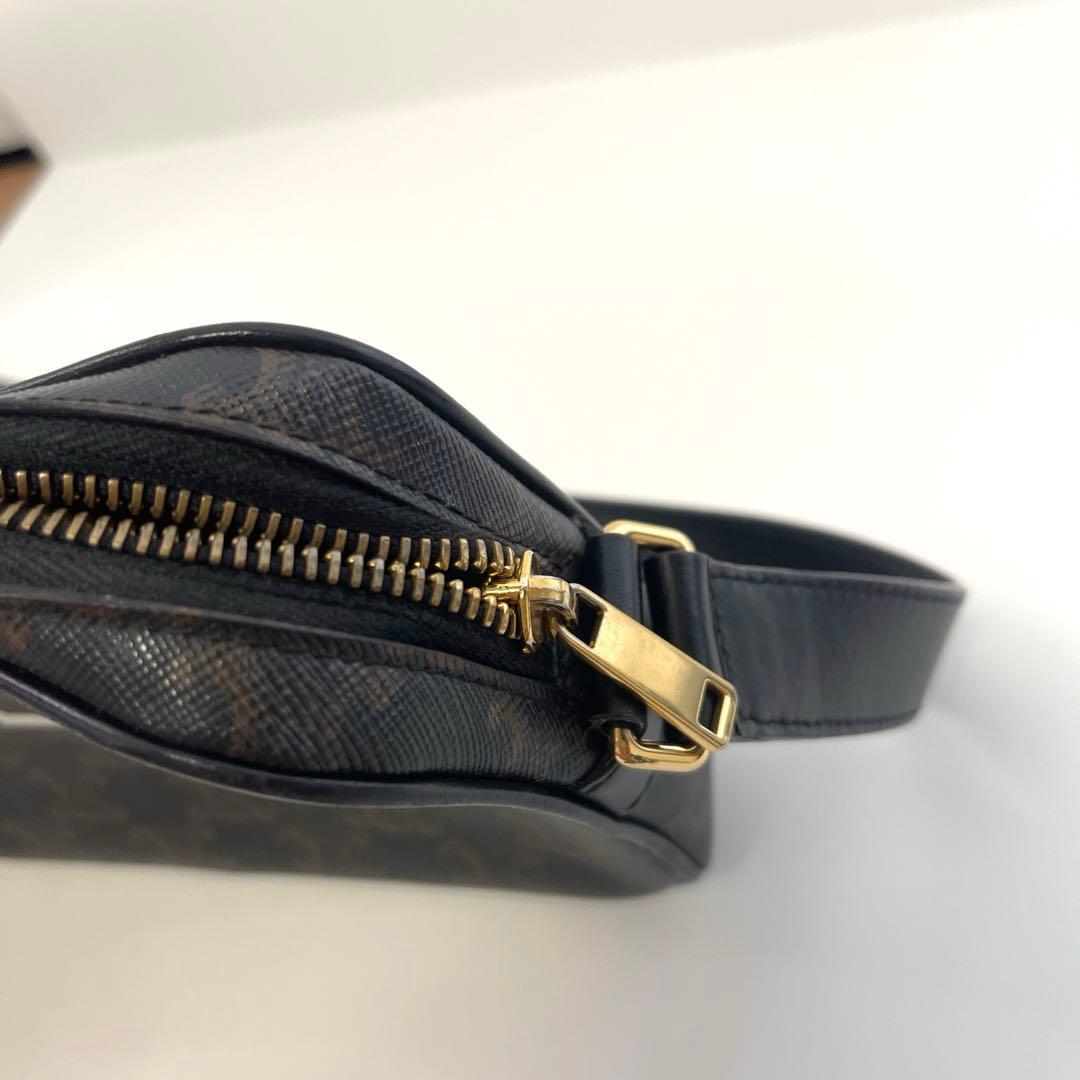 9*様 セリーヌ CELINE トリオンフキャンバス ミディアム メッセンジャ