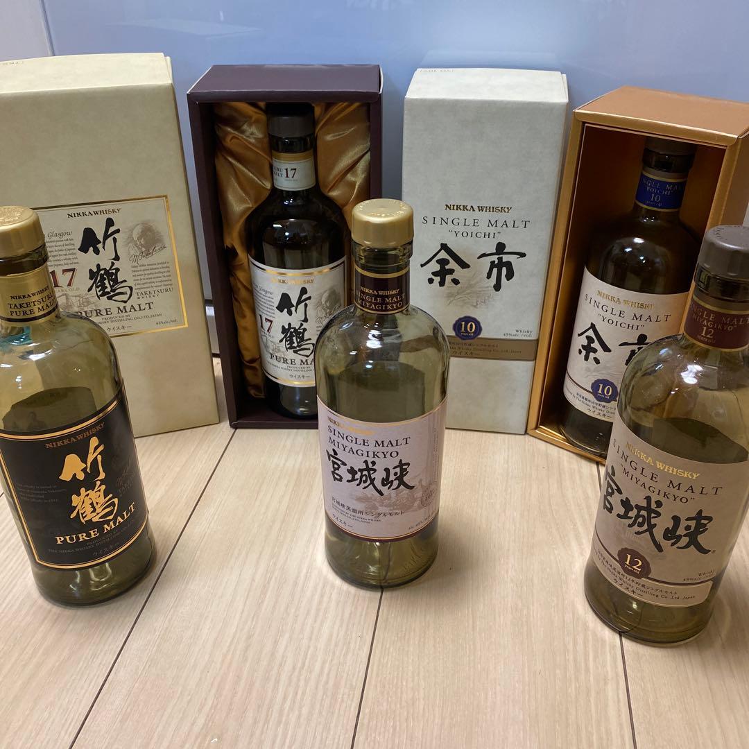 空瓶 レア ニッカウイスキー まとめ売り