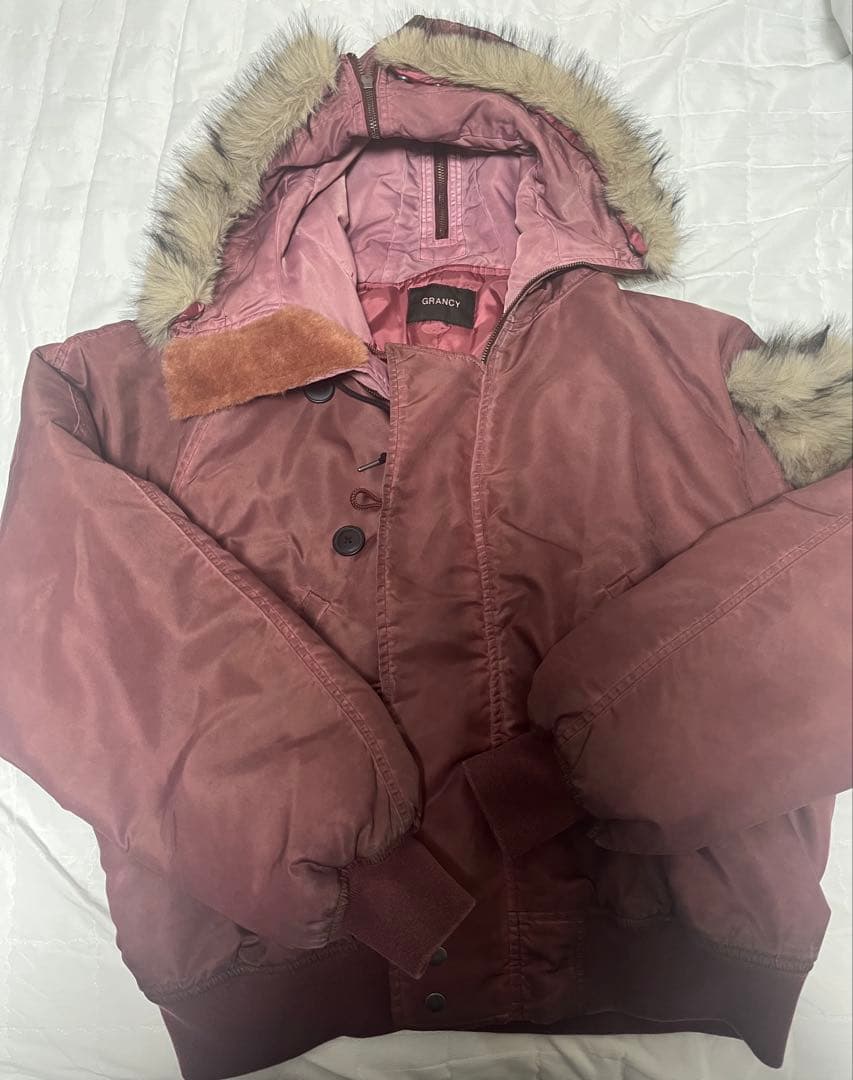 【GRANCY】Furpocket Design Faded N2BJacket