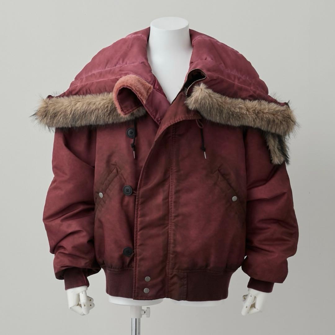 【GRANCY】Furpocket Design Faded N2BJacket