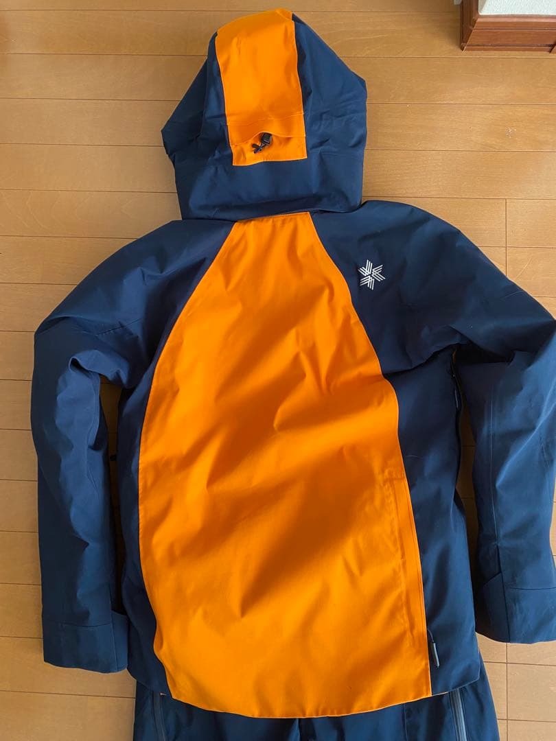 ゴールドウィン Goldwin スキーウェア オレンジ/ネイビー　M