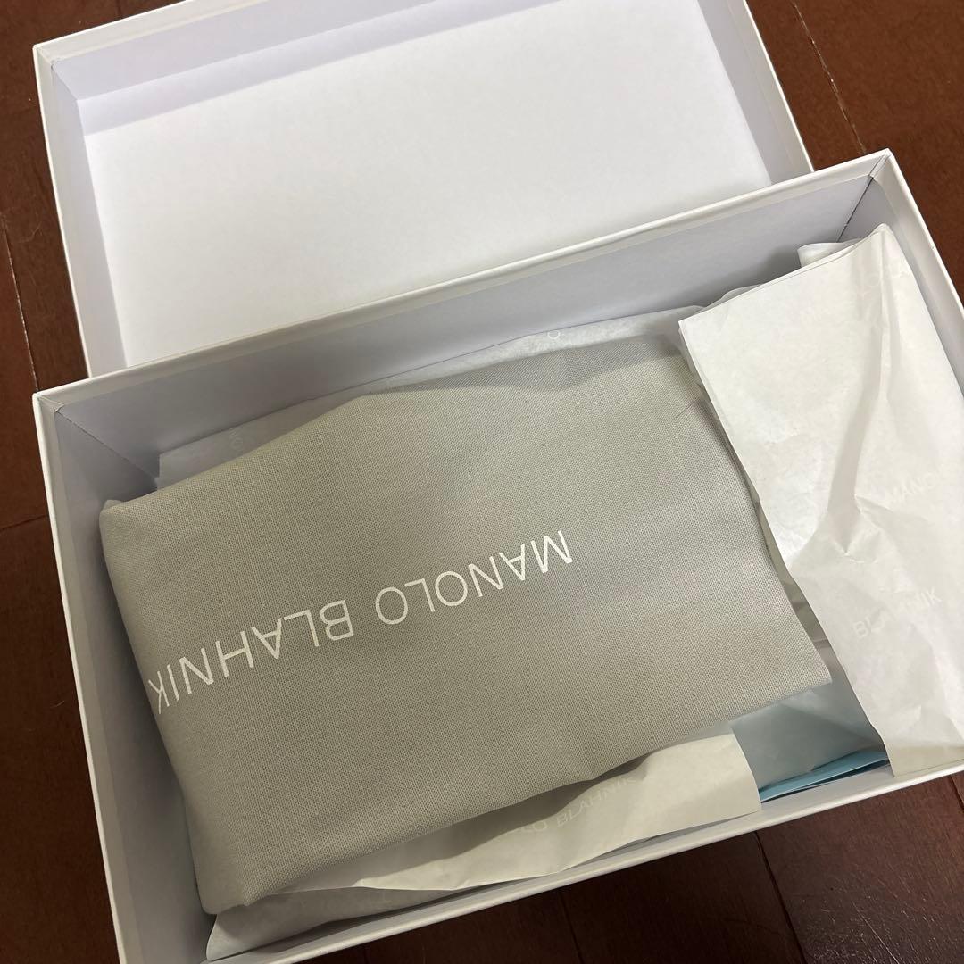 美品♡マノロブラニク　ミュール　メイセール　スエード