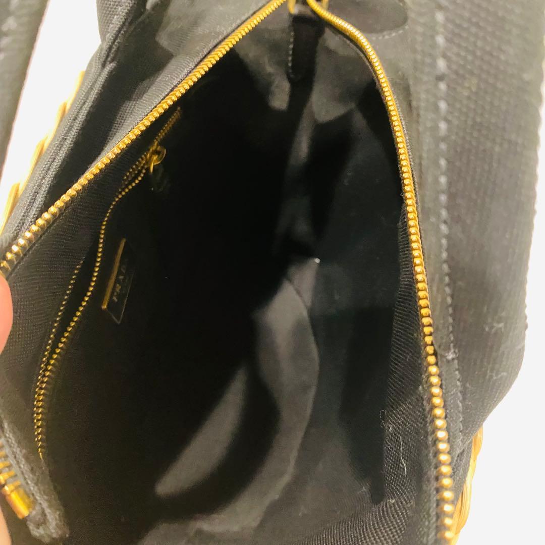 プラダ　かごバッグ　2way 美品