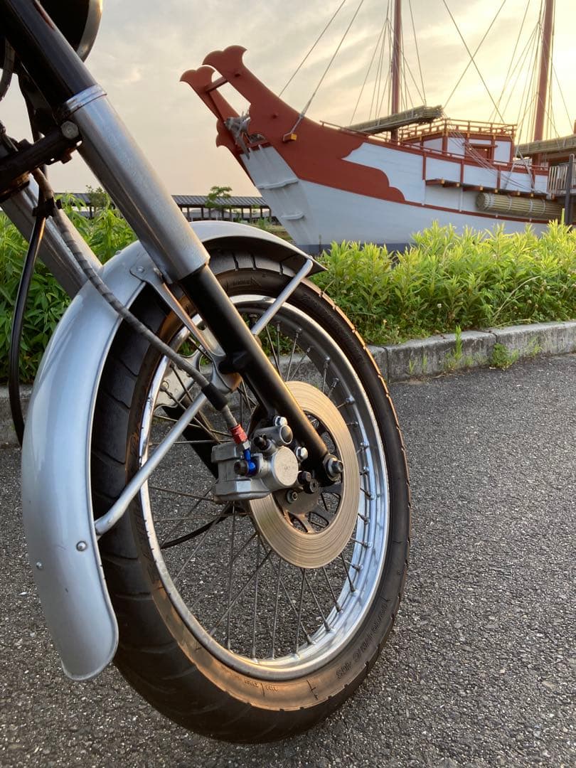 日曜限定値下　ホンダ　CB50Sフロントフォーク　ホイール　セット