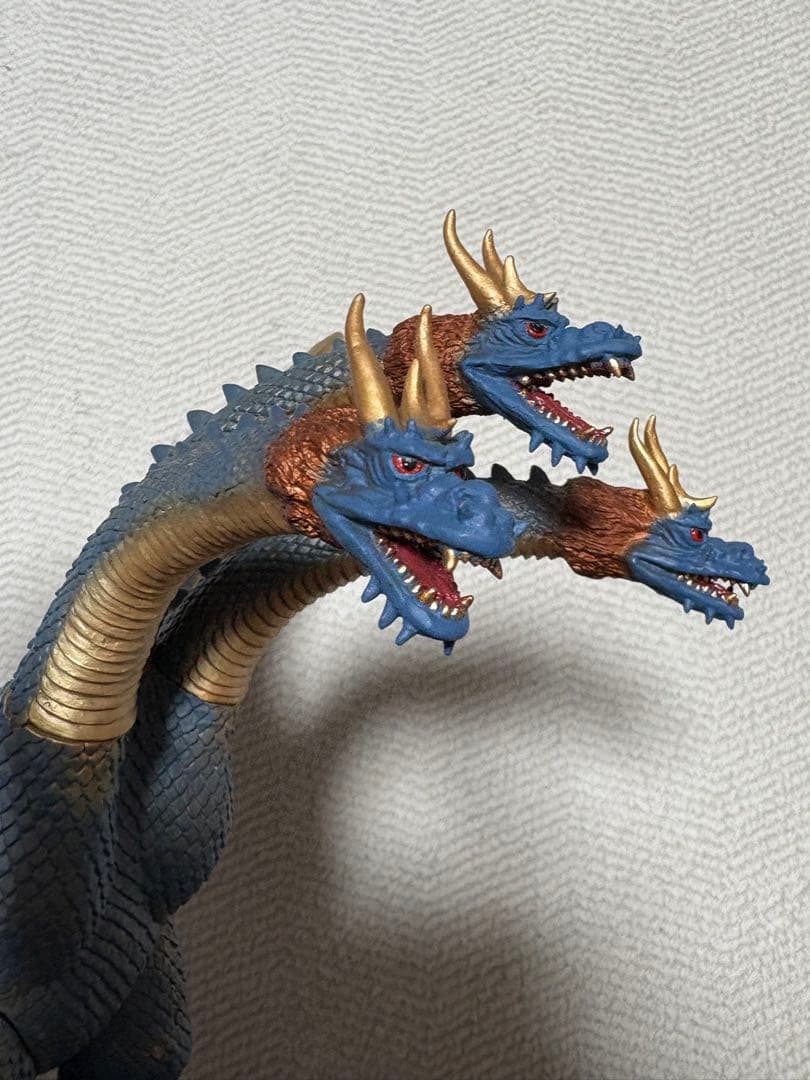 怪獣番外地　キングギドラ　三色カラー　NGカラー　ソフビ