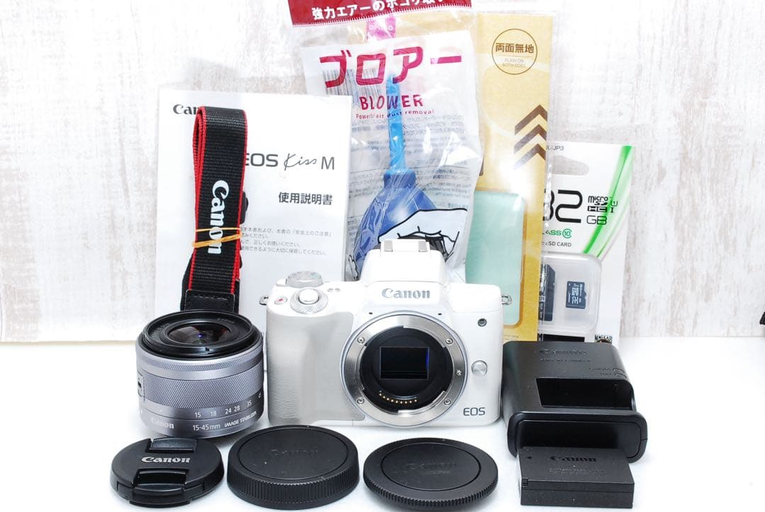 ❤️人気機種❤️ミラーレス一眼❤️すぐ使える❤️ Canon EOS Kiss M