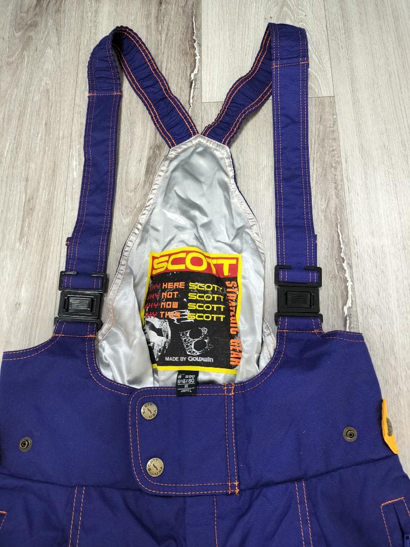 【新品未使用 希少】SCOTT ゴールドウイン製　スキーウェア上下セット　 L