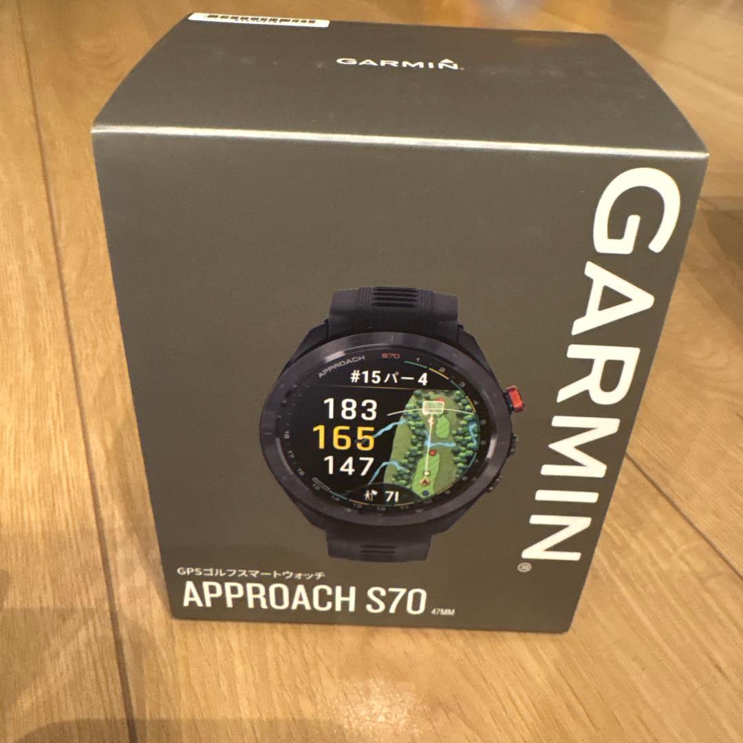 GARMIN S70 47MM GPSゴルフスマートウォッチ　ガーミン