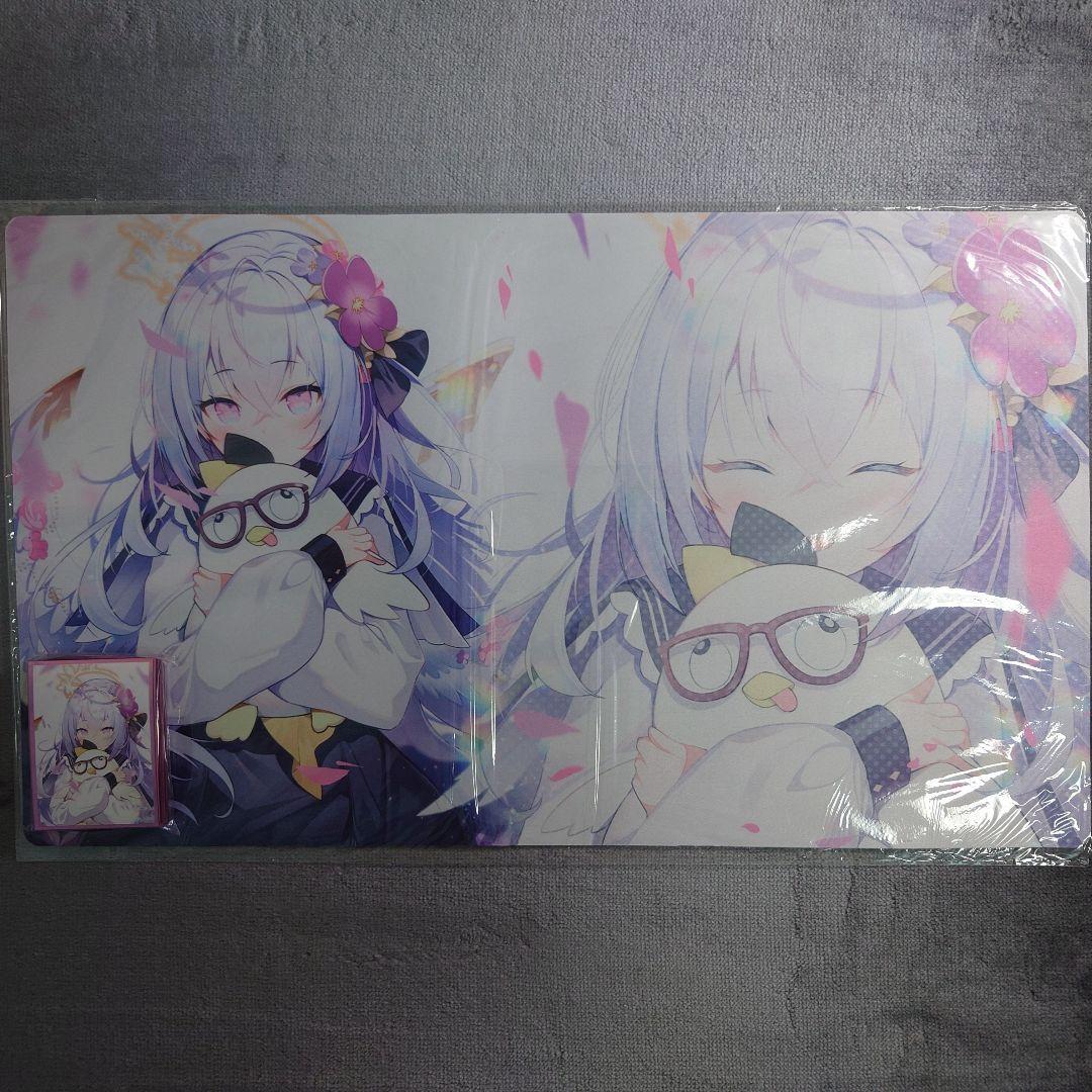 α1 ブルーアーカイブ 花びら&人形 白洲アズサ スリーブ&プレイマット