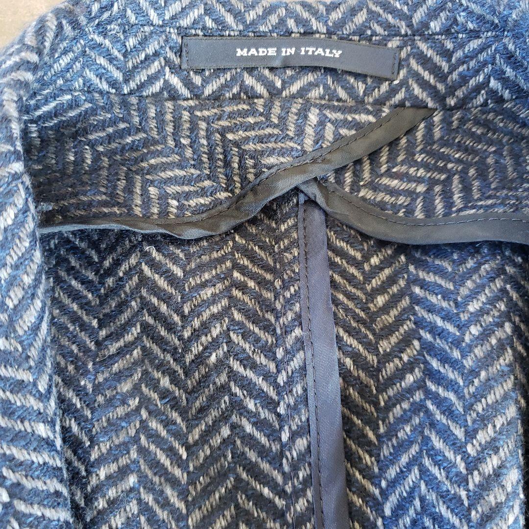 TAGLIATORE 　テーラードジャケット ネイビー　キュプラ