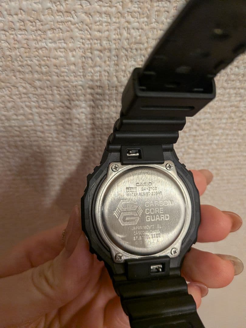 G-SHOCK GA-2100 ブラック デジタル腕時計
