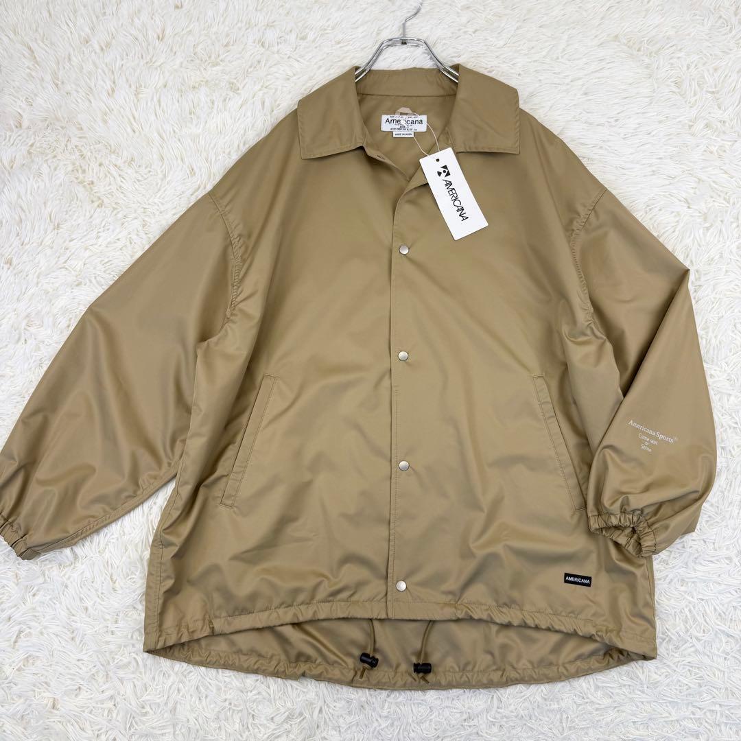 未使用 Americana ナイロン ブルゾン ジャンパー ドロップショルダー