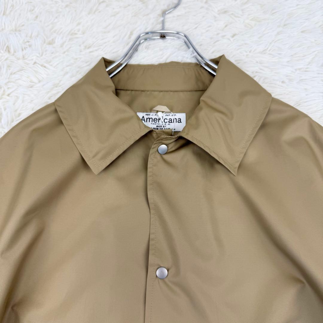 未使用 Americana ナイロン ブルゾン ジャンパー ドロップショルダー