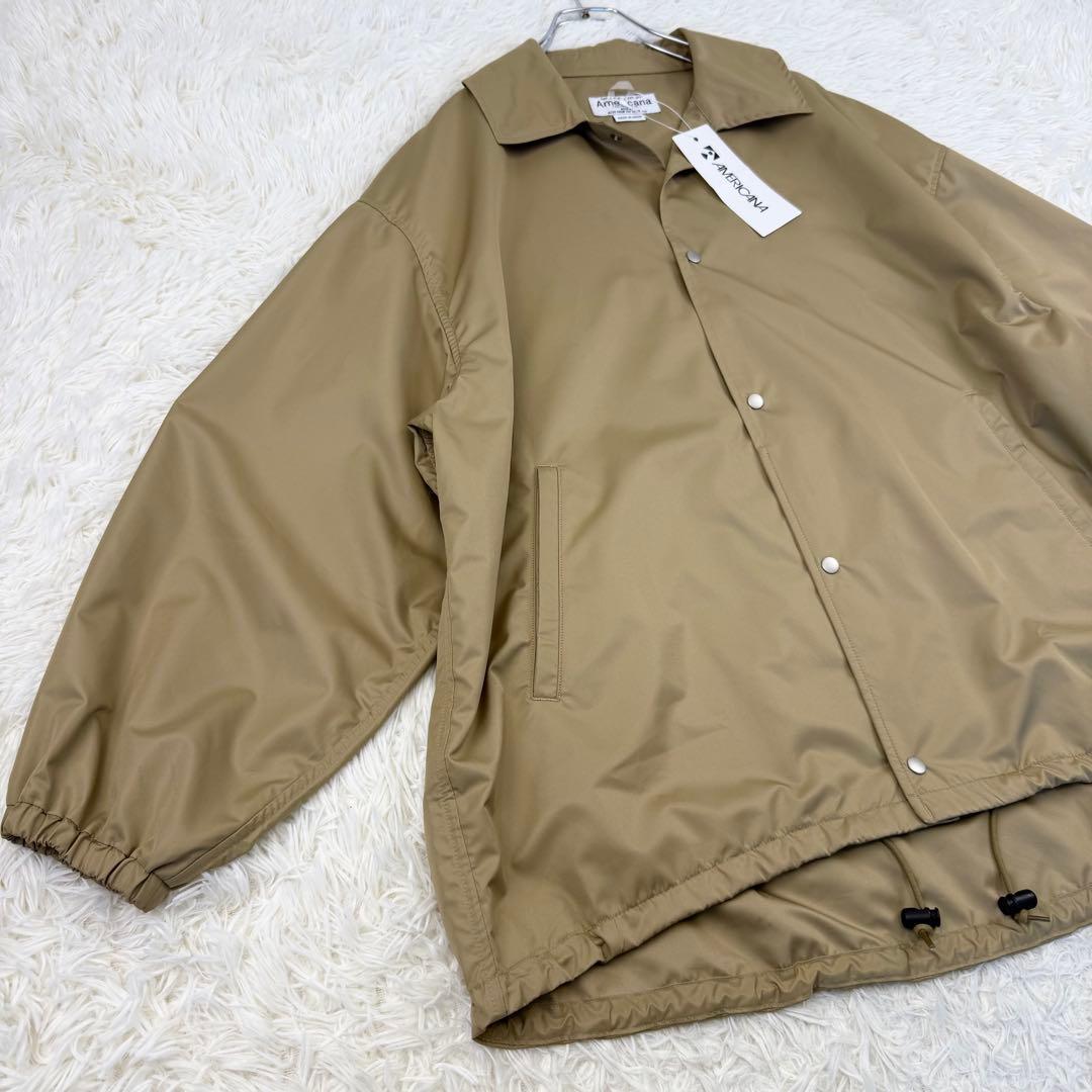 未使用 Americana ナイロン ブルゾン ジャンパー ドロップショルダー